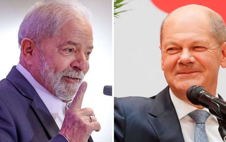 Lula and Scholz are also expected to discuss bilateral trade and the growth of the extreme right 