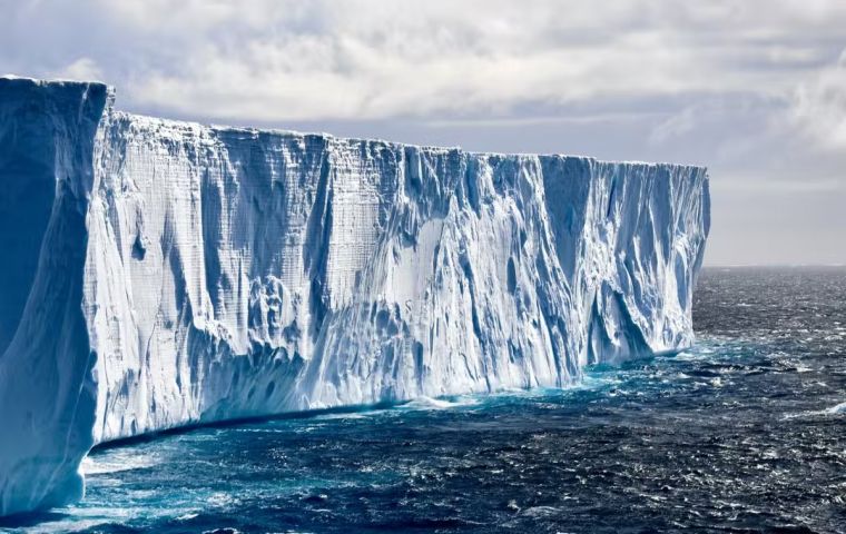 New icebergs are formed from time to time. The last major chunk to come off the Brunt was in 1971