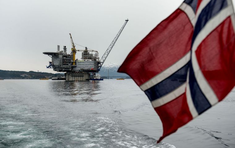 The high natural gas prices drove record tax revenue from petroleum companies which “has never been anywhere near as high as it is now,” said the Norwegian Tax Administration