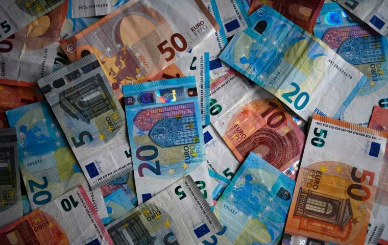 Euro zone inflation fell for the third straight month in January, flash figures published Wednesday showed, but headline inflation remained high at 8.5%