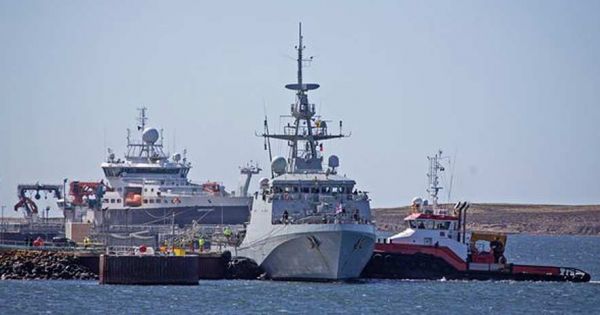 Falklands patrol HMS Forth on maintenance; replaced by HMS Medway - Vimarsana News