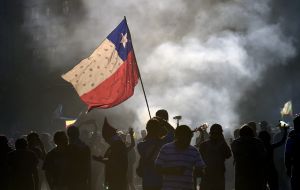 Street demonstrations, protests and strikes are common across all of Chile, Santiago in particular. Although most are peaceful, they can turn violent