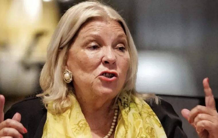 I do not intend to win as much as I intend to have unity within JxC, Carrió explained