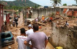 Residents of Barra do Sahy said they did not receive any warning about the risk of landslides 