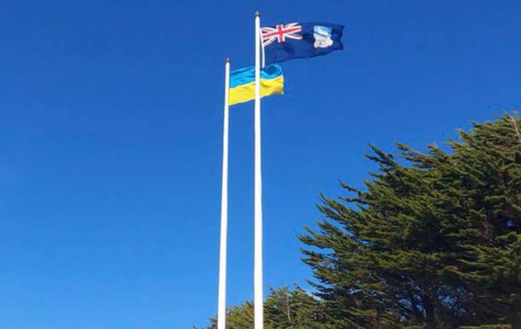 MLA Leona Roberts said: “My thoughts and the thoughts of the Falkland Islands community remain with the Ukrainian people.