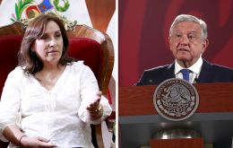 “Diplomatic relations between Peru and Mexico formally remain at the level of chargé d'affaires,” Boluarte said 