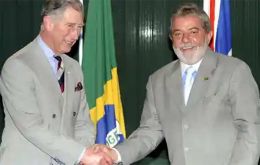Lula and Charles had met in 2009 when the then-Prince of Wales visited the Planalto Palace