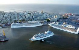The number of arrivals is to grow when Colonia del Sacramento becomes a new destination for cruise ships, Monzeglio explained   