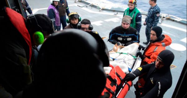 Argentine Navy rescues injured sailor off South Georgia Islands - Vimarsana News
