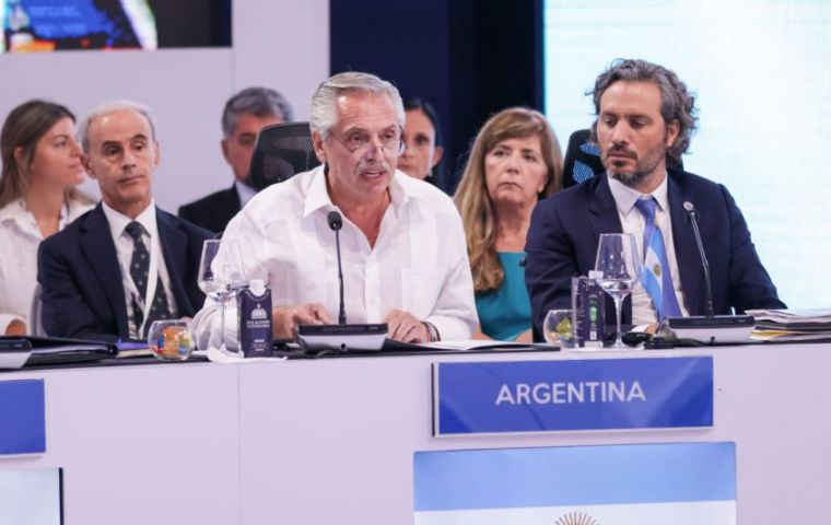 Mercosur has lived through the different political signs ruling each member country, Fernández explained 