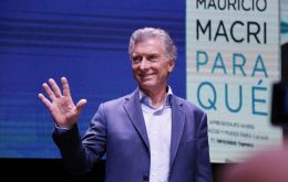 Macri made the announcement through a recorded video posted on social media
