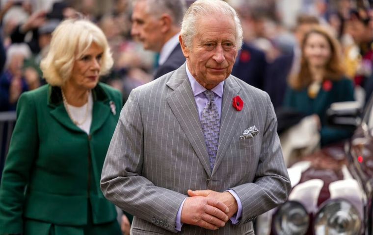 Charles and Camilla will travel to Germany on Wednesday. They will stay in Berlin before Charles addresses the German Parliament on Thursday.