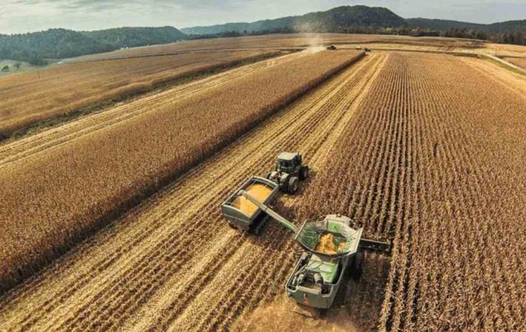 Abiove now estimates Brazil’s soy production at a record 153.6 million tons, one million more than the last projection last January.