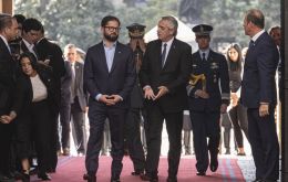 Meetings between presidents create complicity and affection, Boric told Fernández
