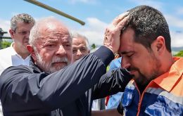 Lula said he lived through floods in his younger days and therefore he knows what the victims are going through