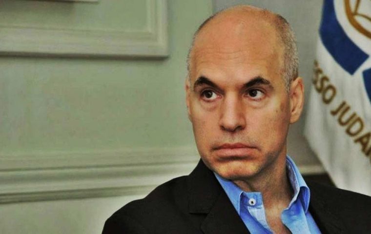 Macri cannot be angry at me for following the law of the City of Buenos Aires, Rodríguez Larreta (Pic) argued