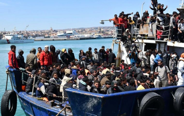 The number of migrants reaching Italian shores has increased drastically this year, with at least 31,300 arriving so far - almost four times more than in the same period last year