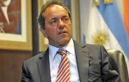 “Do you want to know what my ideas are? See what I am doing and what I have done,” Scioli insisted