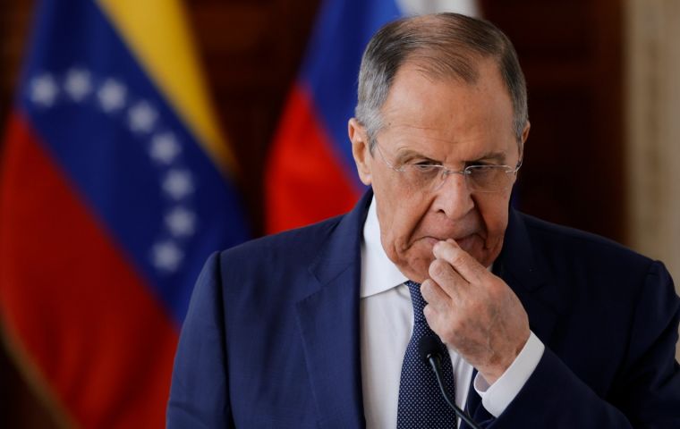 Lavrov is to visit Nicaragua and Cuba next