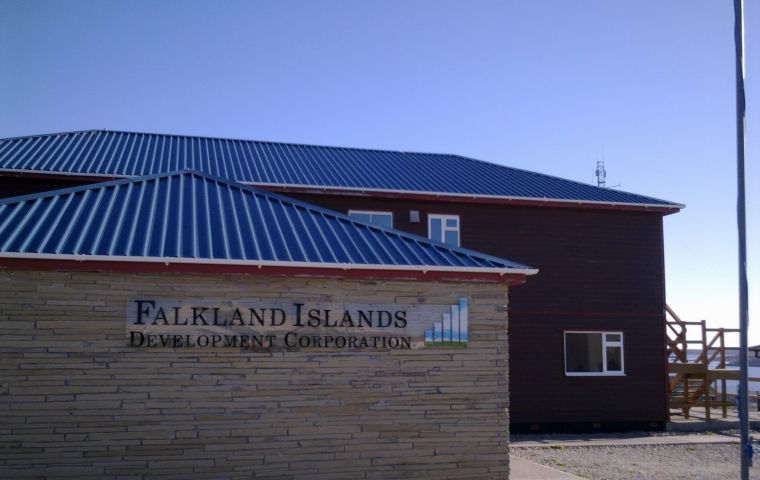 The FIDC headquarters in Stanley 