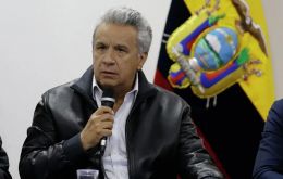 Moreno travels in a wheelchair and refused to travel from Asunción to Quito citing health issues