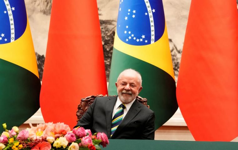 Commentators on Brazil's opposition media Jovem Pan this week even suggested Lula seeking the Nobel Peace Prize would be a good explanation