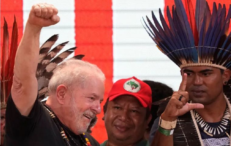 “We are going to legalize indigenous lands. It's a process that takes some time because it has to pass through many hands,” Lula said