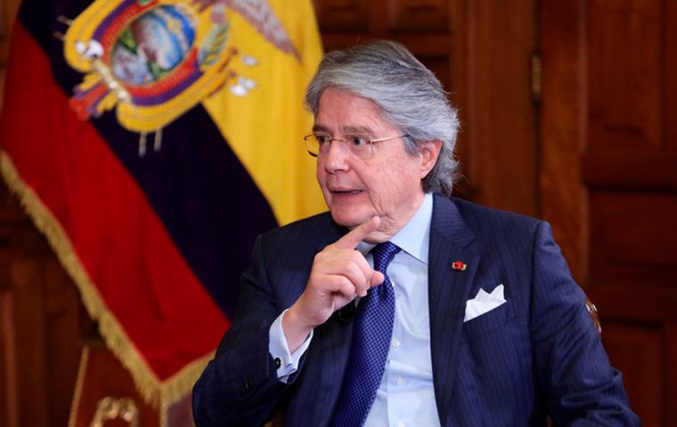 It will be the first time in 44 years of democratic life in Ecuador that a president will face a possible impeachment