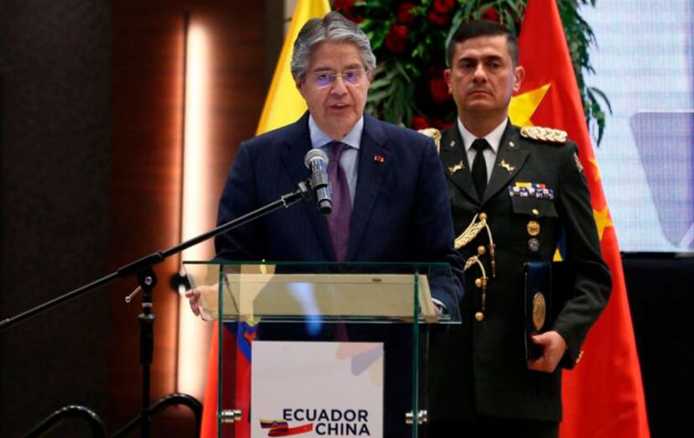 El acuerdo “pone a Ecuador en el mapa de Asia”, dijo Prado 