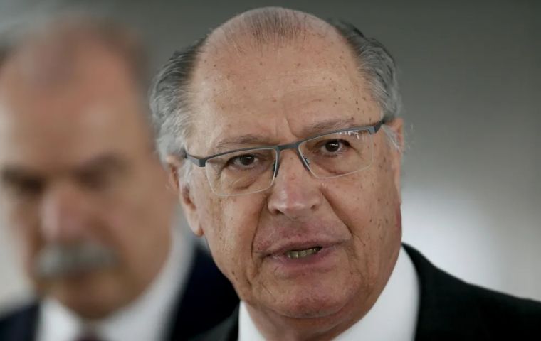Brazil's vice-president and Minister of Development, Industry, Commerce and Services, Geraldo Alckmin, announced UK’s endorsement of the process
