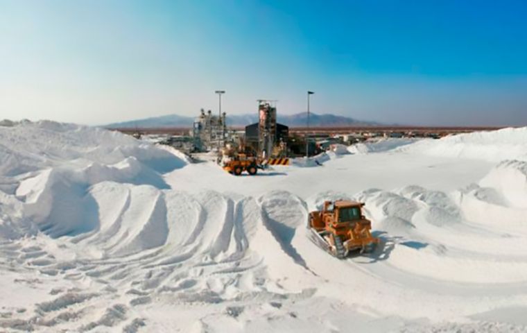 “Chilean copper and lithium mining is fundamental,” Hernando said 