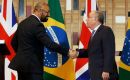 Foreign Secretary James Cleverly. and Minister of Foreign Affairs of Brazil, Mr. Mauro Vieira