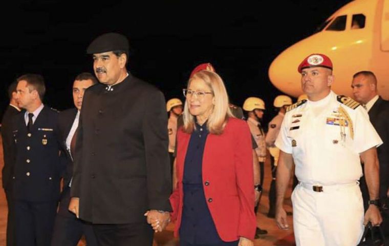 Maduro had last been in Brazil in 2015