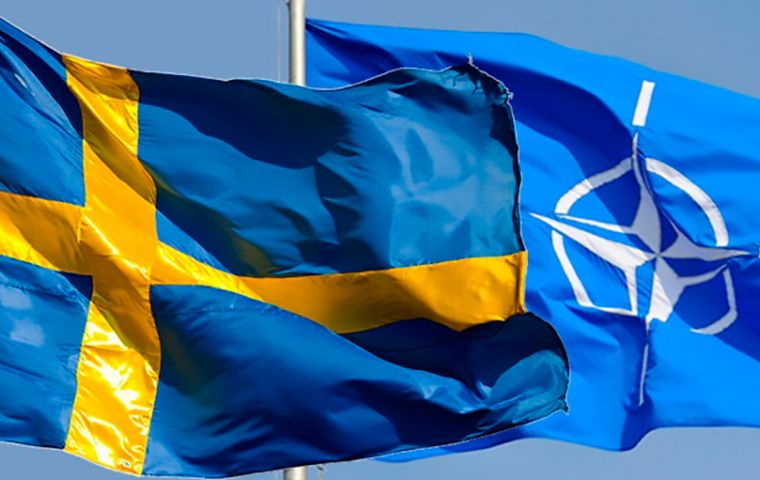 Turkey demands Sweden hand over several individuals it considers “terrorists” as a prerequisite for approval of Sweden's request to become a member of NATO