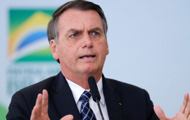 “For now I have funds,” Bolsonaro said about his fines