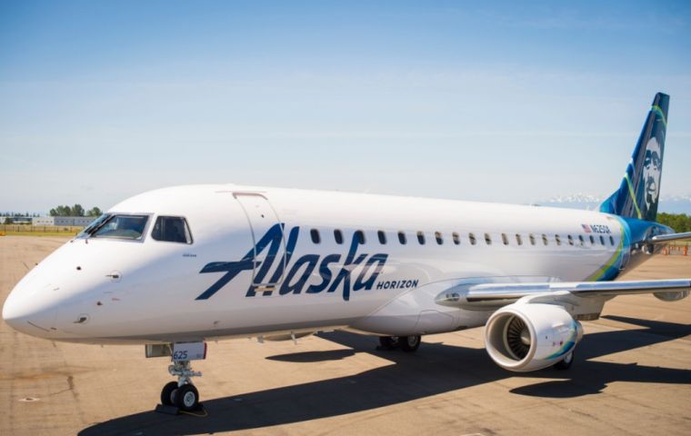 Brazil's Development Bank (BNDES) is financing R$1.3 billion for the export of eleven Embraer E-175 commercial jets to Alaska Airlines, US fifth largest airline