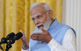 When you talk of democracy, if there are no human values, and there is no humanity, there are no human rights, then it’s not a democracy,” Modi said in a post-meeting press briefing 