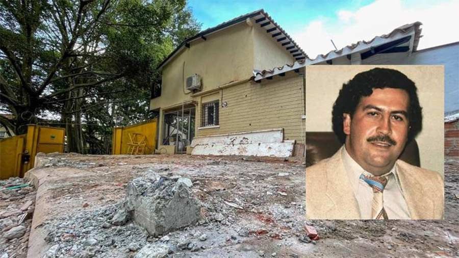 Pablo Escobar's house museum demolished after all — MercoPress