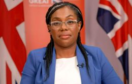 Business Minister Kemi Badenoch put her signature on the accession protocol for the Comprehensive and Progressive Agreement for Trans-Pacific Partnership (CPTPP) in Auckland, New Zealand.