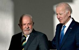 “There is more carbon absorbed from the air in the Amazon than all the carbon admitted to the United States annually,” Biden said