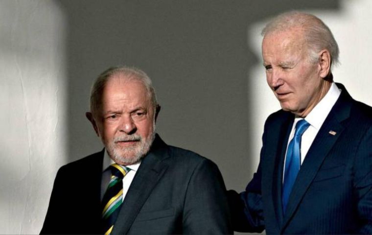“There is more carbon absorbed from the air in the Amazon than all the carbon admitted to the United States annually,” Biden said