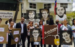 The six activists were convicted of “conspiring” against President Maduro
