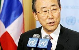 UN new Secretary-General Ban Ki-moon
