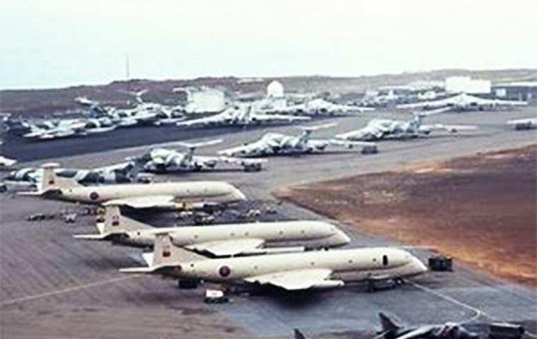 Ascension Island was a vital point for the UK Task Force during the Falklands war, 41 years ago, and now is the stopping point for the South Atlantic air bridge