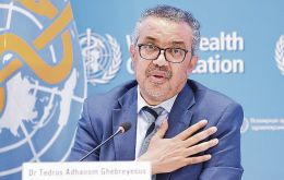 ”We urge governments to maintain and not dismantle the systems they built for Covid-19,″ Tedros Adhanom Ghebreyesus said
