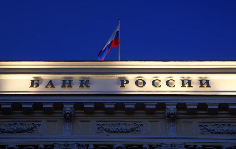 The Bank of Russia announced its decision to hike interest rate to 12% after the ruble plummeted below the  mark of 100 rubles for one US dollar.