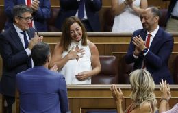 Francina Amengol was voted as the speaker of Spain's congress. Armengol is the former leader of the Balearic Islands region, where Catalan is widely spoken