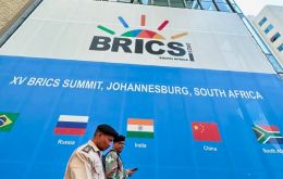 The countries in the current BRICS grouping amount to 23% of the world's gross domestic product and represent 42% of the global population.