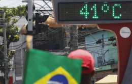 Winter heat in Rio should not feel as muggy as in the summer, despite reaching the same temperature