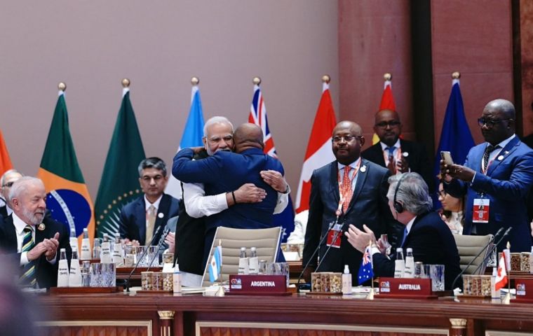 This year's summit is being touted as the grandest diplomatic event in India since the ceremonial cremation of slain Prime Minister Indira Gandhi in 1984